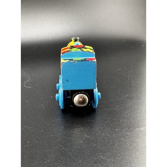 Thomas & Friends Wooden Railway Paint Splattered Thomas Vtg 2003 Train Engine - Picture 8 of 13